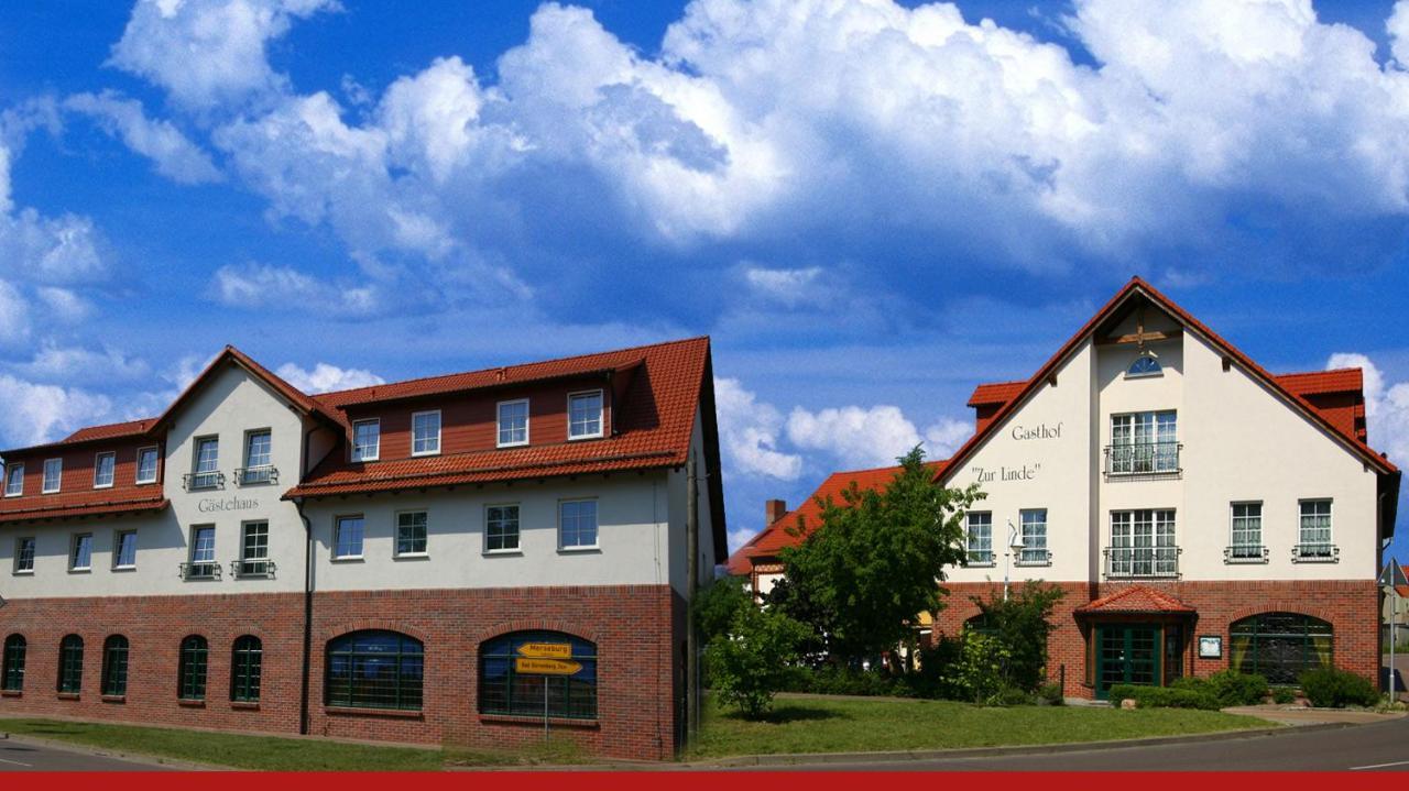 Hotel & Restaurant "Zur Linde" Spergau Luaran gambar